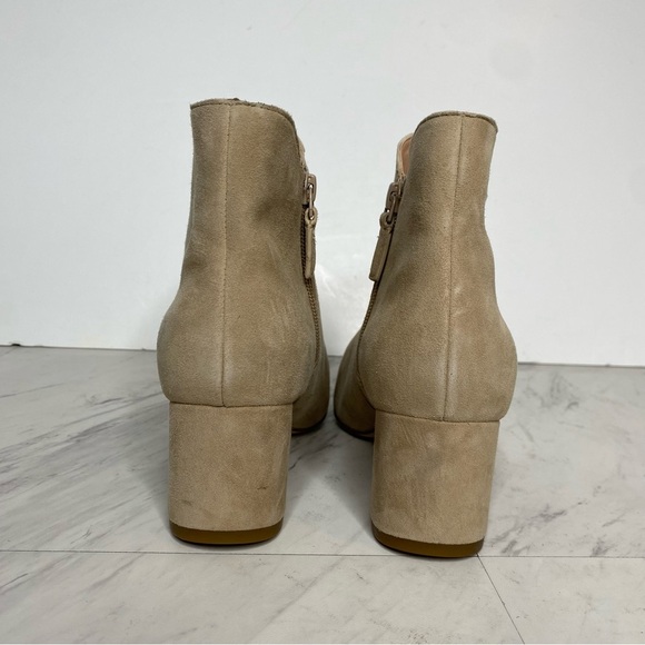 Cole Haan Elyse Tan Suede Pointy Toe Bootie 7 1/2 B - Picture 3 of 14